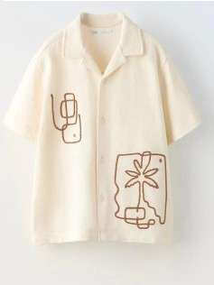 POPCORN - Fabric Cotton Was Embroidery